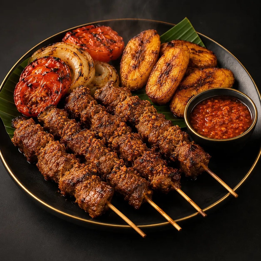 [TE-005] Brochettes de bœuf suya